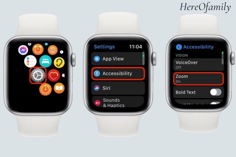 Enable or Disable Zoom on Your Apple Watch