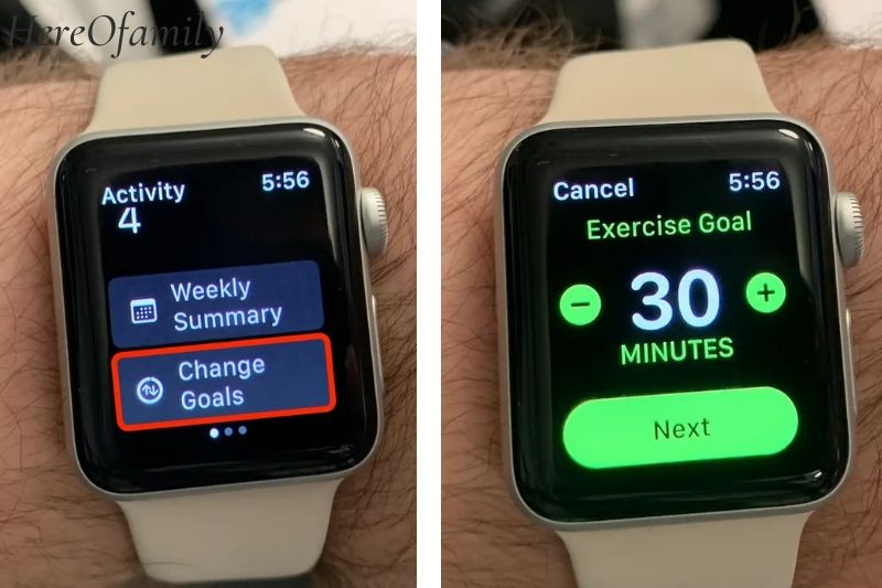 How To Change The Apple Watch Activity Goal