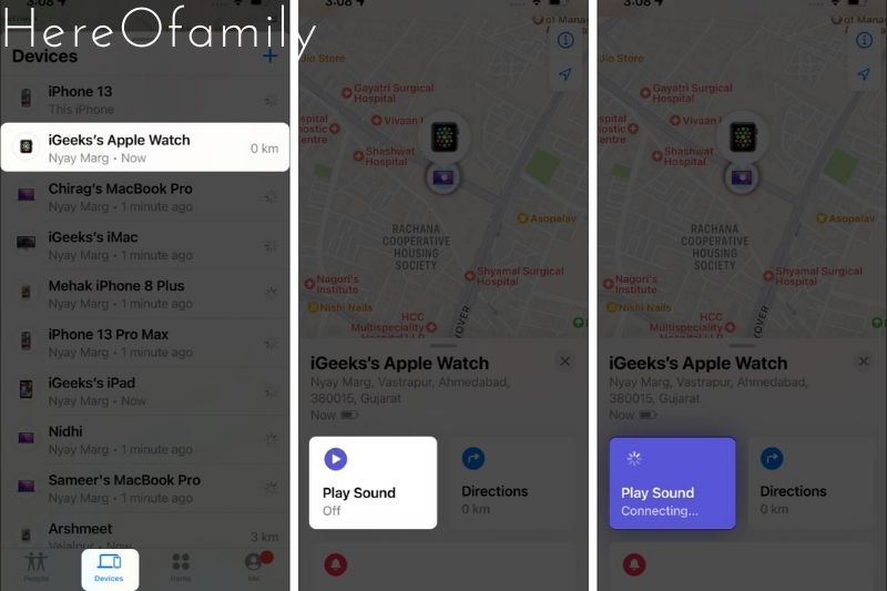 How To Find Your Apple Watch By Pinging It From iPhone