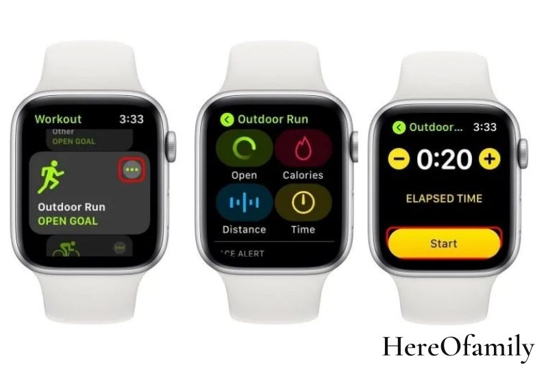 adding workouts to apple watch