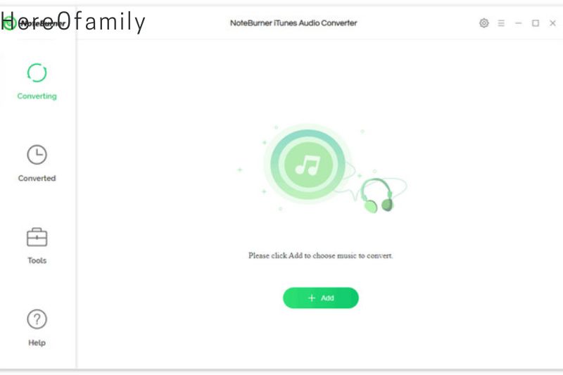 Download and Launch NoteBurner Apple Music Converter