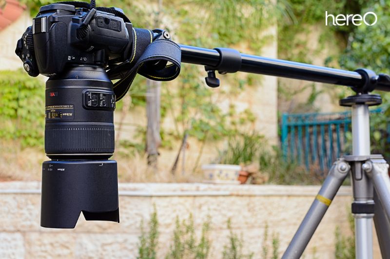 How to Take Overhead Shot With Tripod Arm